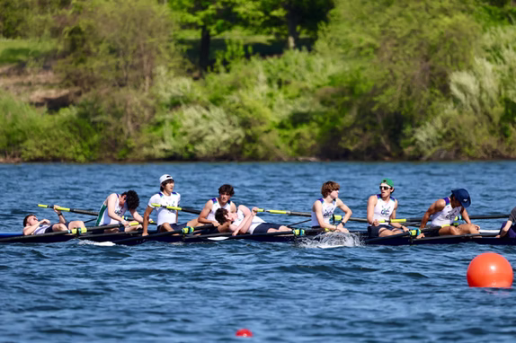 A moment from Hugo’s rowing life