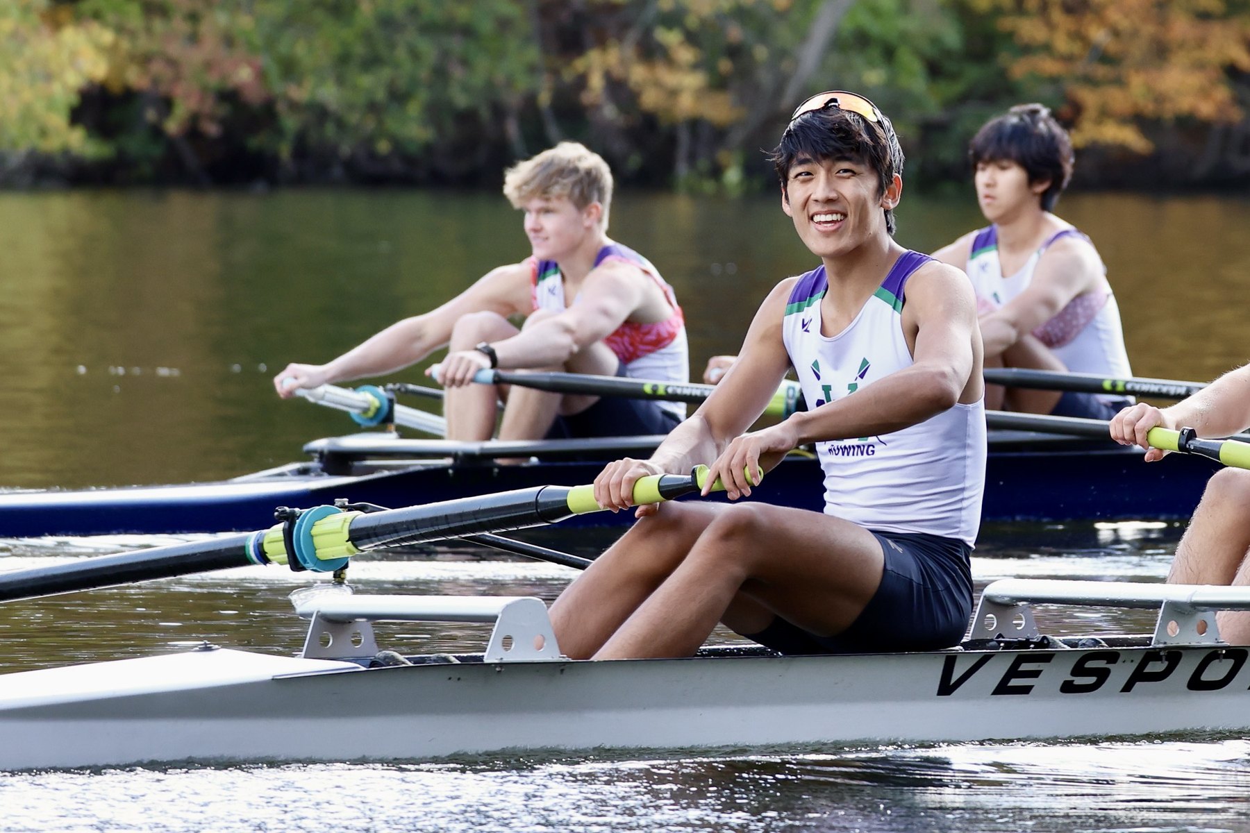 Photo from Hugo’s rowing life
